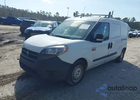 2018 Ram Promaster City Tradesman z USA, uszkodzony, nr VIN ZFBERFAB2J6J13190